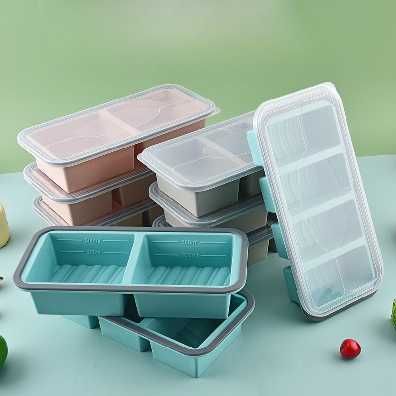 Meal Prep Chia Pudding - Souper Cubes, Et suyu, pirinç, artıklar