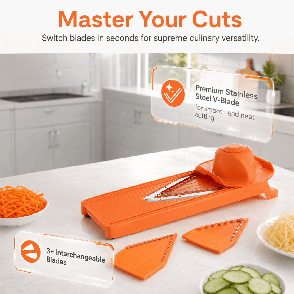 ABS Mandolin Kesici Turuncu Pa - Mandoline Slicer Guard incelemesi ve fiyatı