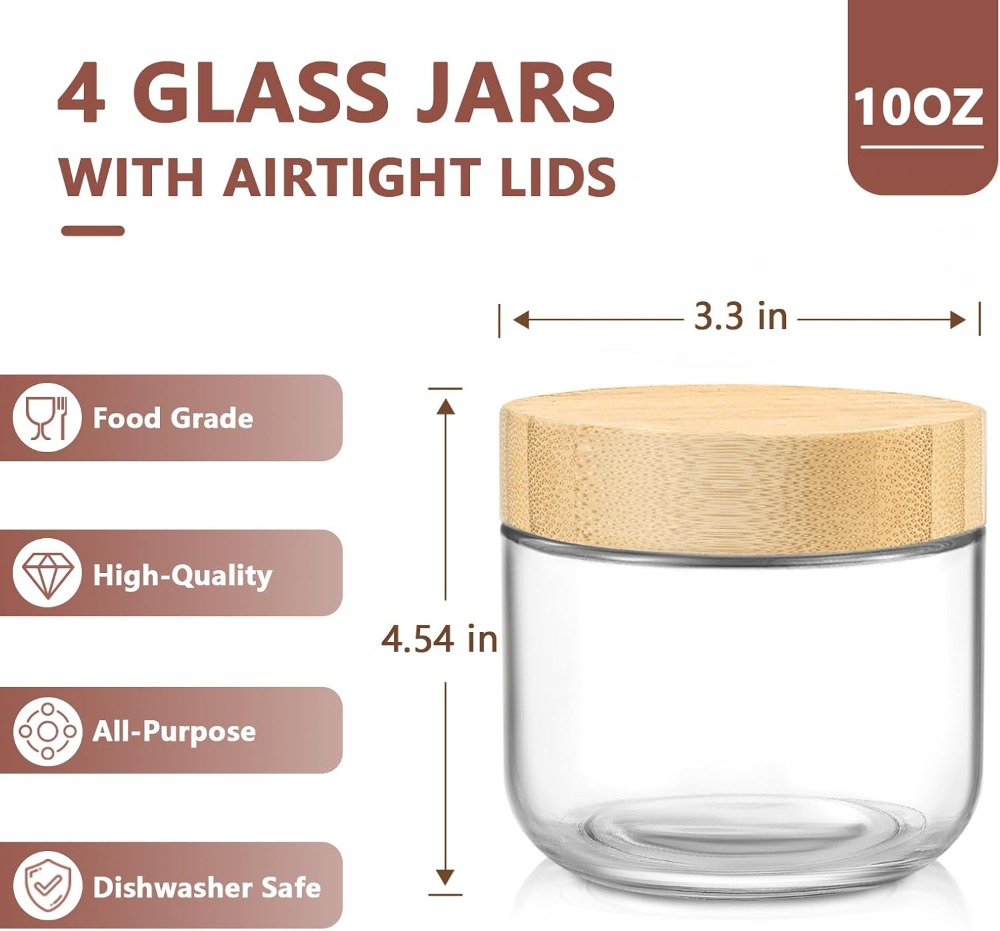 10 Oz Gecelik Yulaf Ezmesi Kap - Meal Prep Chia Pudding incelemesi ve fiyatı